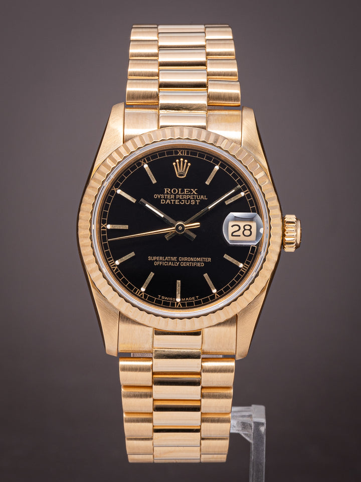 Rolex 18k Yellow Gold Women's Datejust (68278)