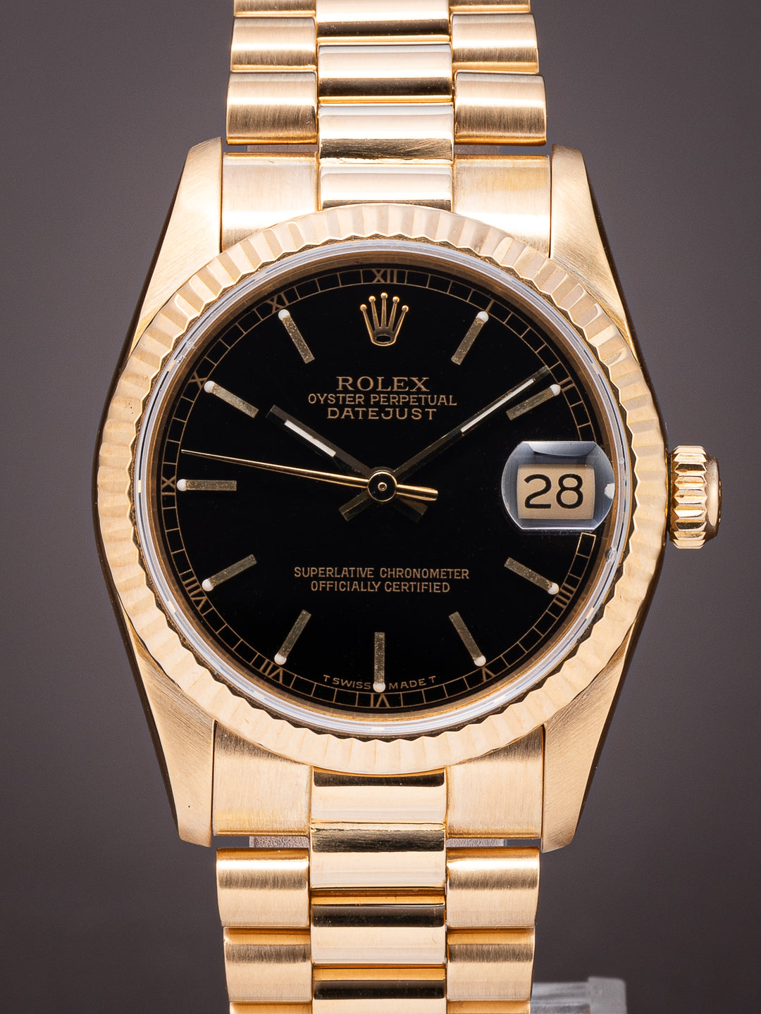 Rolex 18k Yellow Gold Women's Datejust (68278)