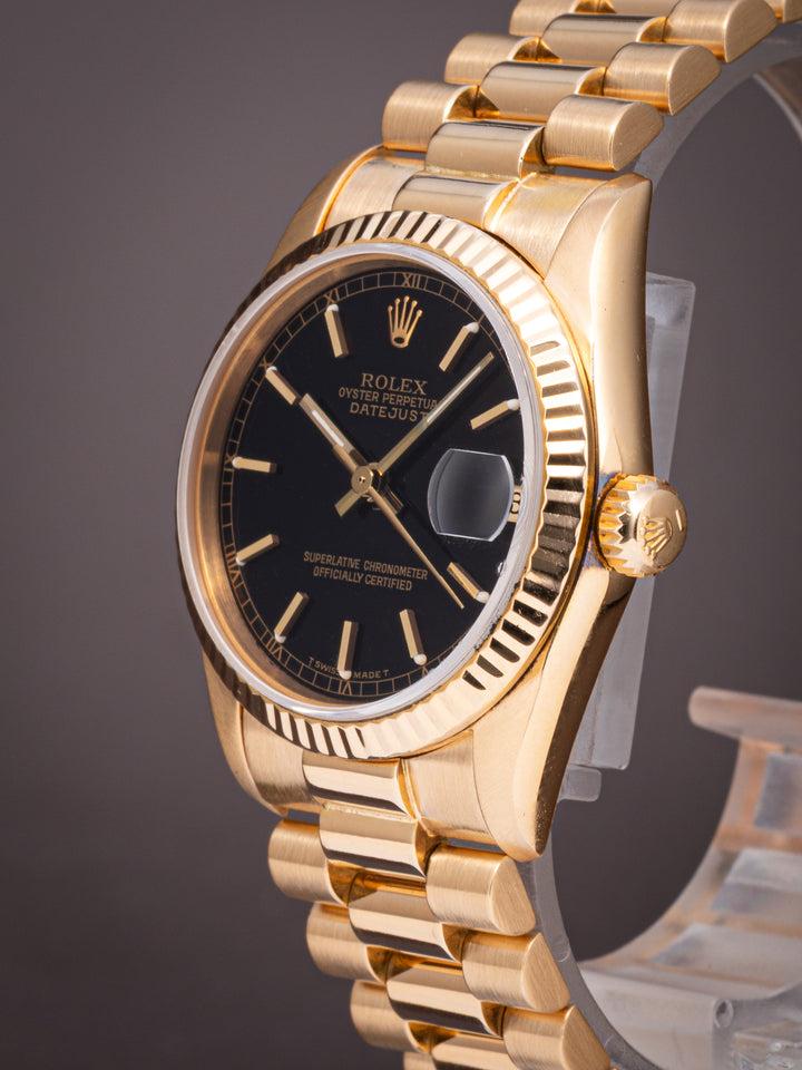 Rolex 18k Yellow Gold Women's Datejust (68278)