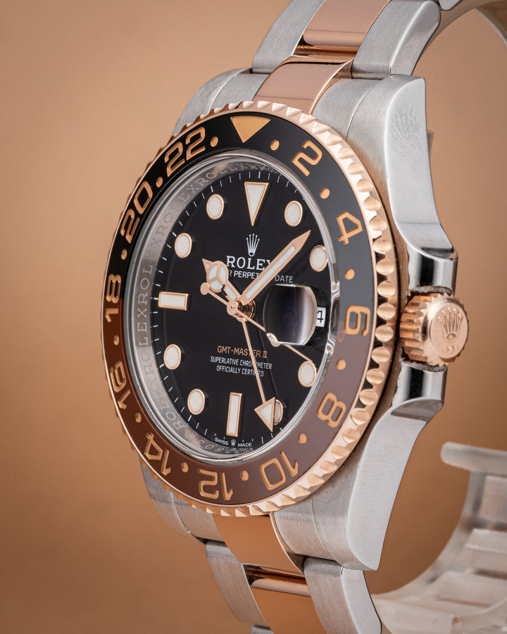 Rolex Stainless Steel and 18k Rose Gold GMT-Master II (126711CHNR)