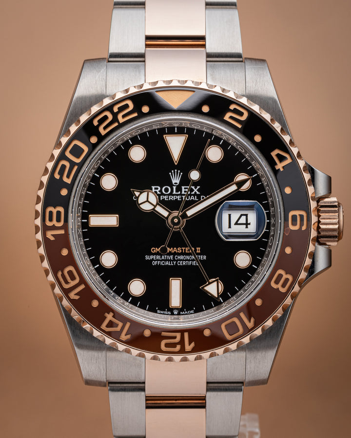 Rolex Stainless Steel and 18k Rose Gold GMT-Master II (126711CHNR)