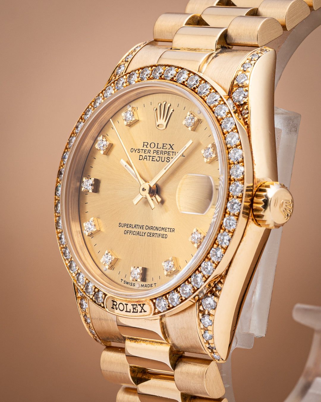 Rolex 18k Yellow Gold Women's Datejust (68158)