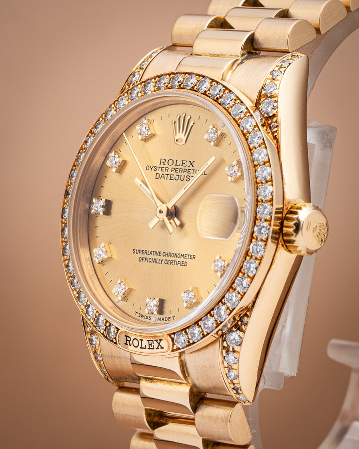 Rolex 18k Yellow Gold Women's Datejust (68158)