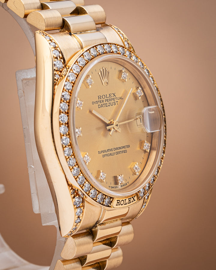 Rolex 18k Yellow Gold Women's Datejust (68158)