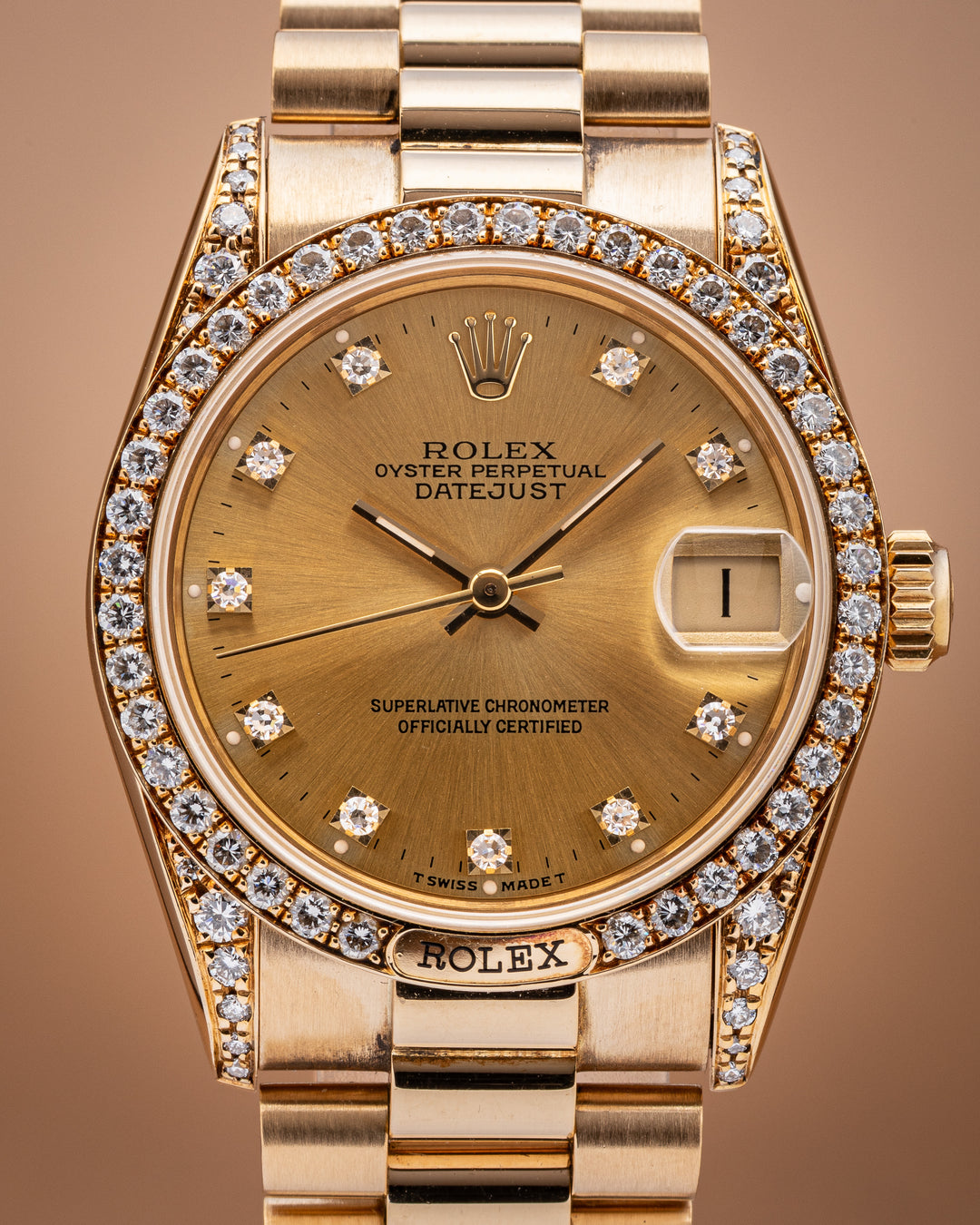 Rolex 18k Yellow Gold Women's Datejust (68158)
