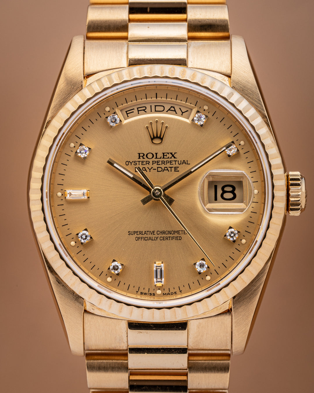 Rolex 18k Yellow Gold Day-Date (18238)