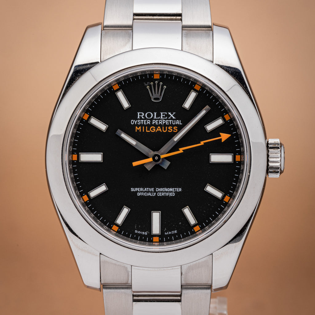 Milgauss Black Dial Rolex Milgauss Antimagnetic Sale Milgauss