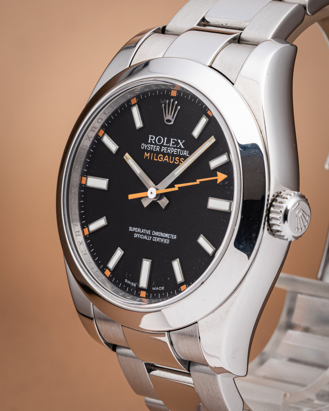 Rolex Stainless Steel Milgauss (116400)