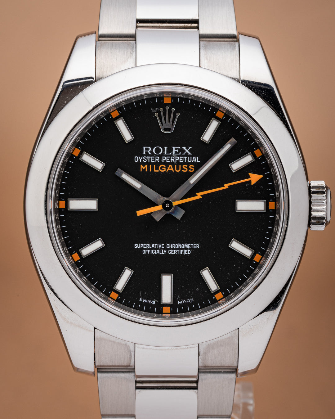 Rolex Stainless Steel Milgauss (116400)