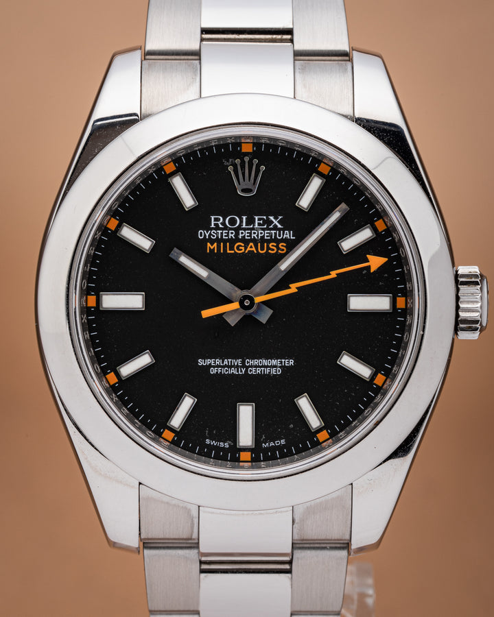 Rolex Stainless Steel Milgauss (116400)