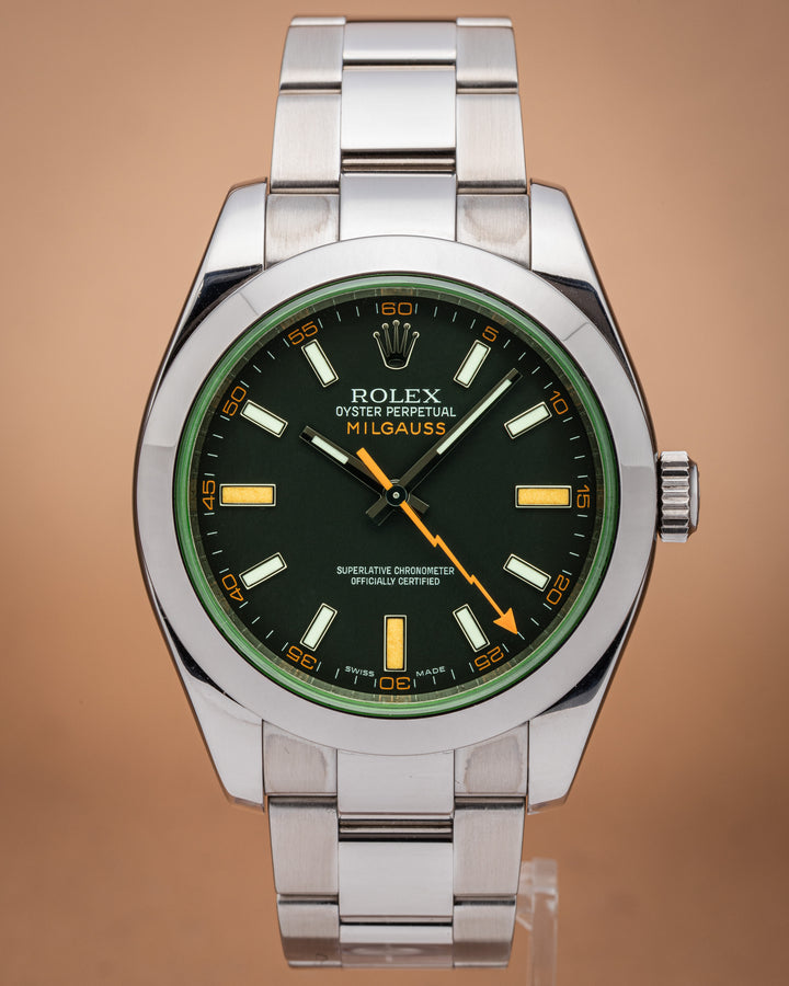 Rolex Stainless Steel Milgauss (116400GV)