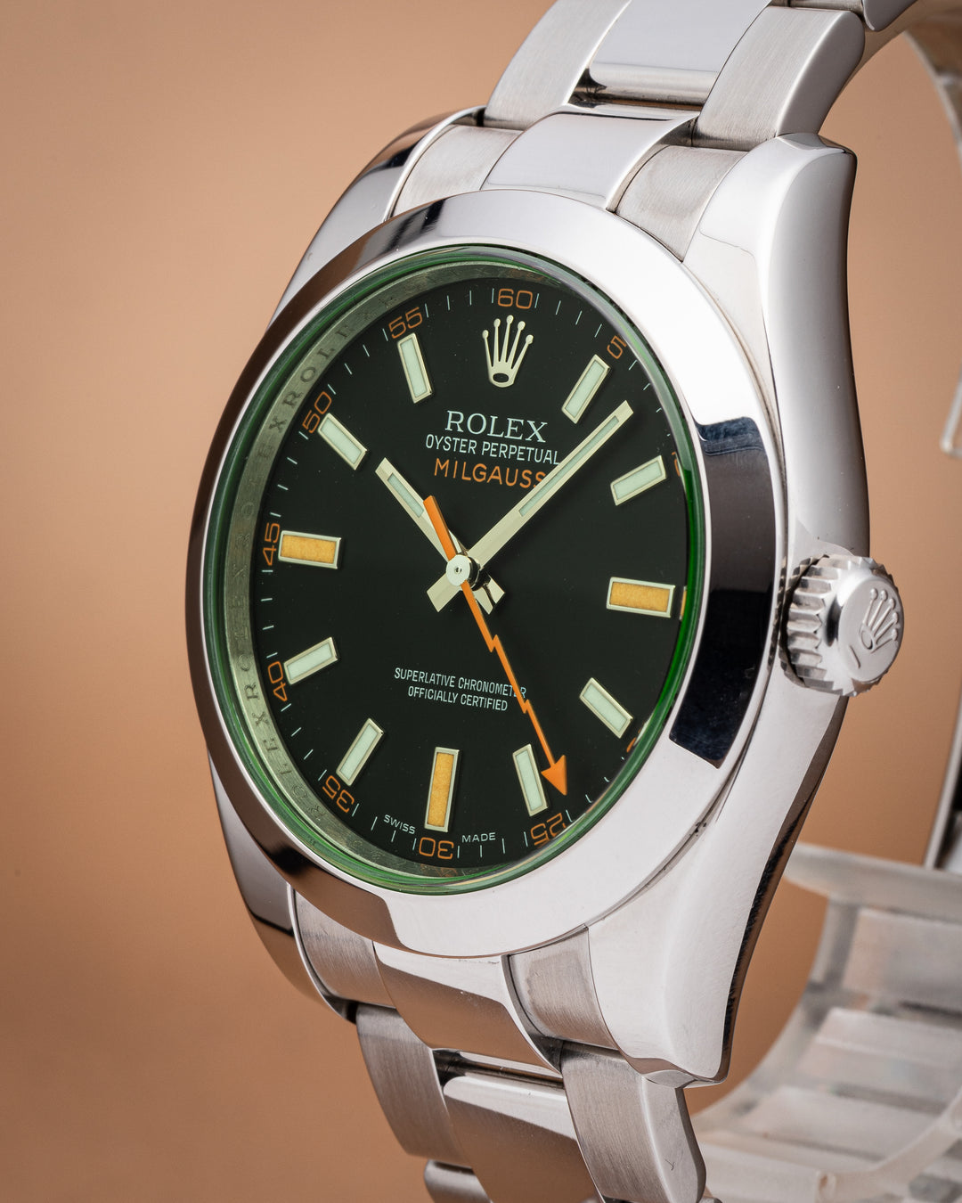 Rolex Stainless Steel Milgauss (116400GV)