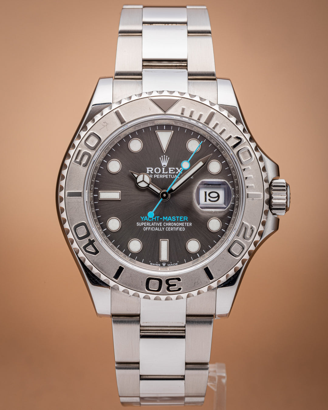 Rolex Stainless Steel and Platinum Yacht-Master (126622)