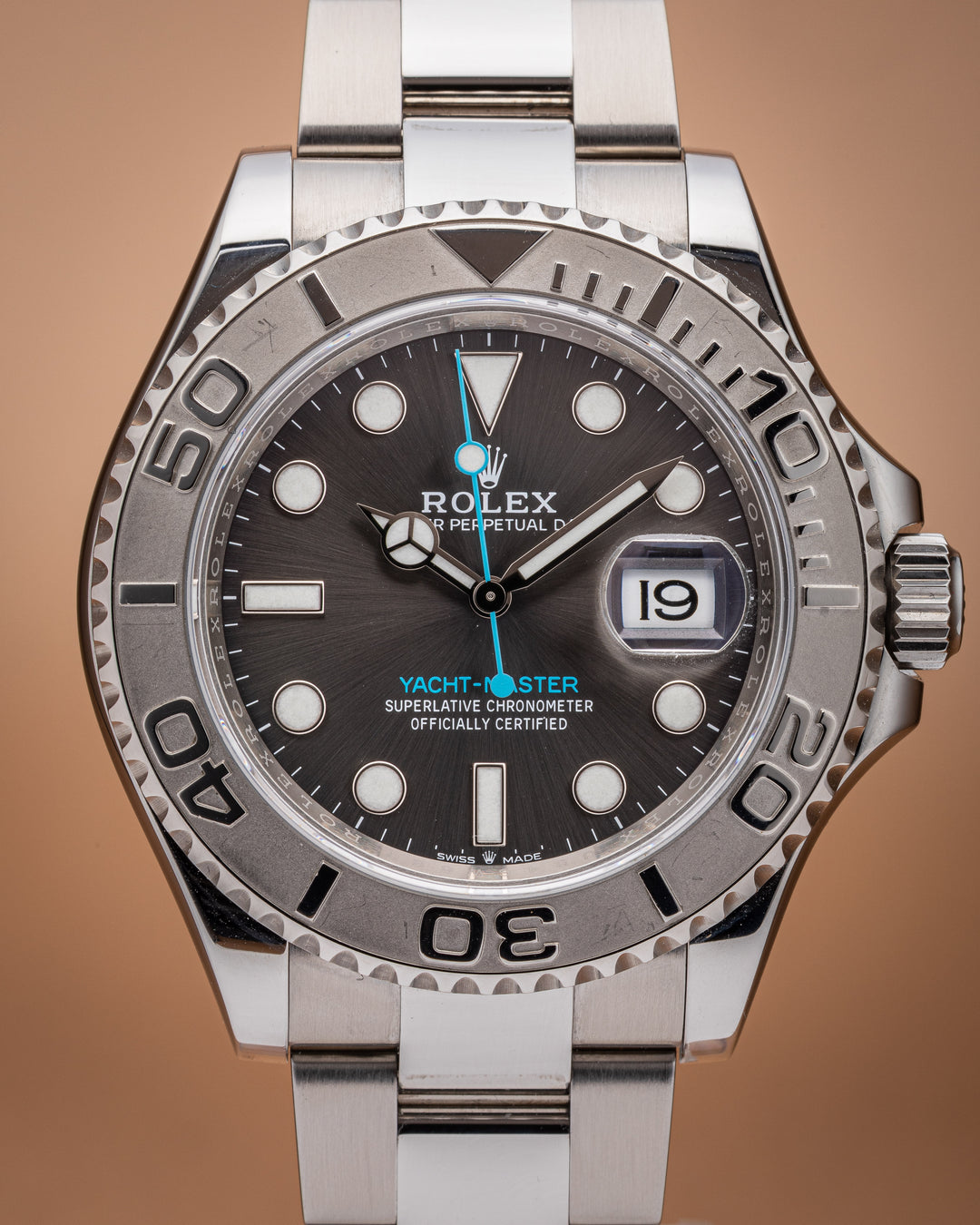 Rolex Stainless Steel and Platinum Yacht-Master (126622)