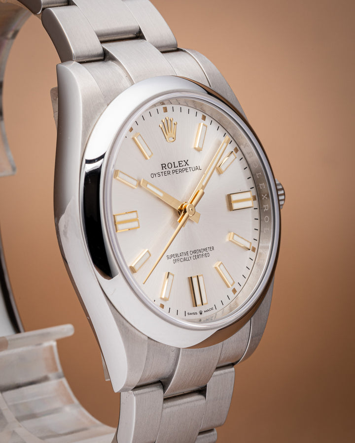 Rolex Stainless Steel Oyster Perpetual 41 (124300)