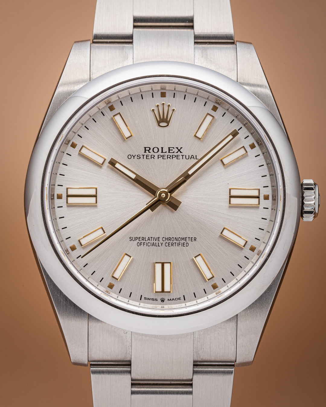 Rolex Stainless Steel Oyster Perpetual 41 (124300)