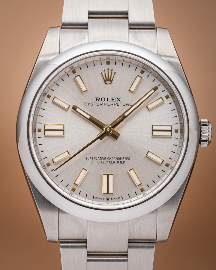Rolex Stainless Steel Oyster Perpetual 41 (124300)
