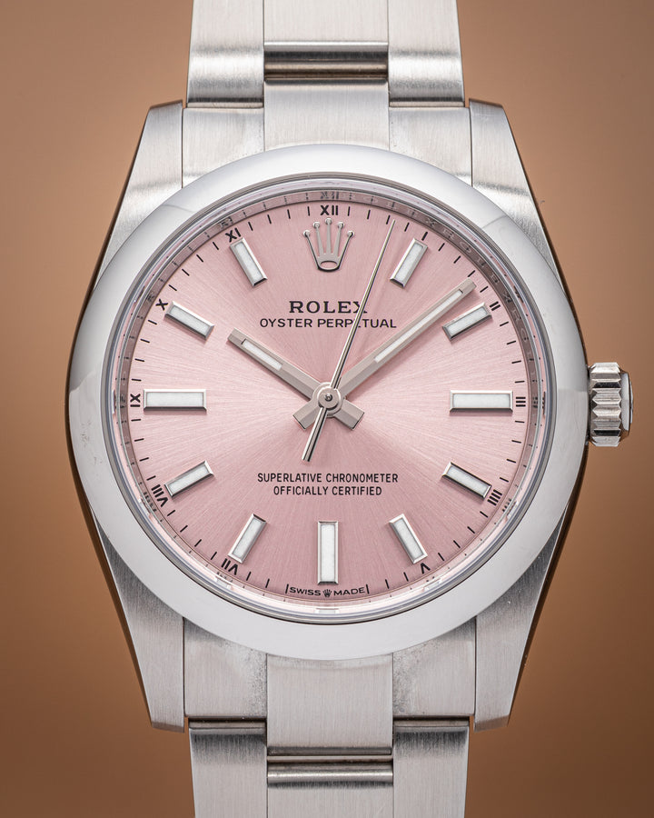 Rolex Stainless Steel Oyster Perpetual 34 (124200)