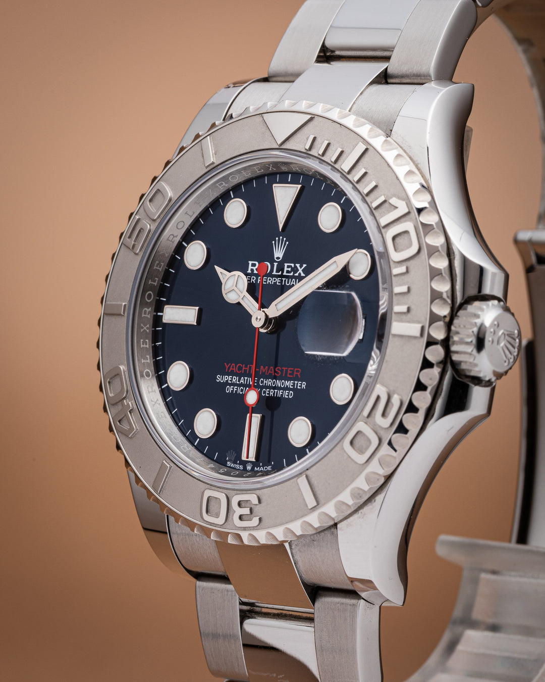 Rolex Stainless Steel and Platinum Yacht-Master (126622)