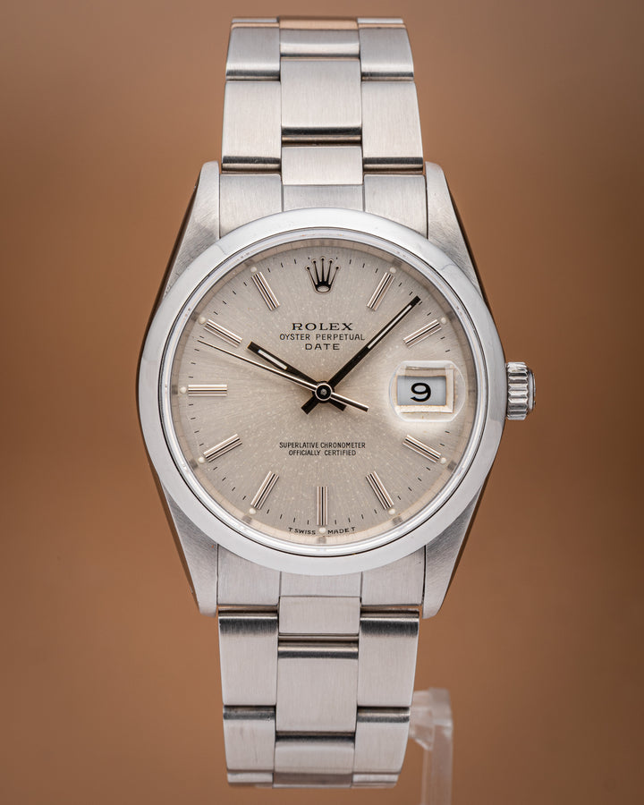 Rolex Stainless Steel Date (15200)