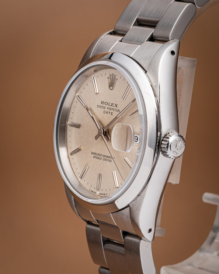 Rolex Stainless Steel Date (15200)
