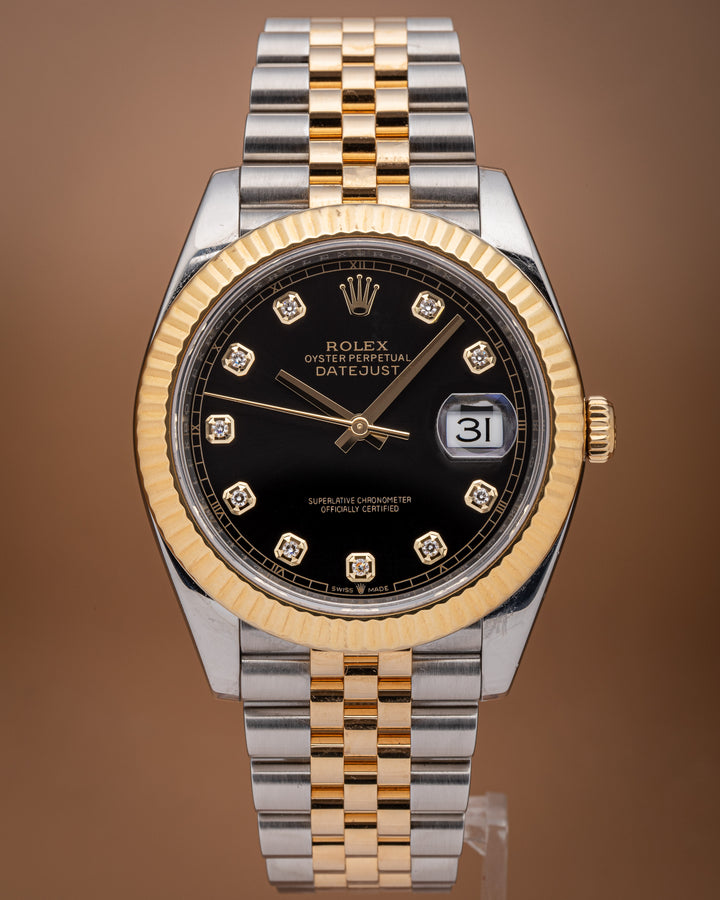 Rolex Stainless Steel and 18k Yellow Gold Datejust 41 (126333)