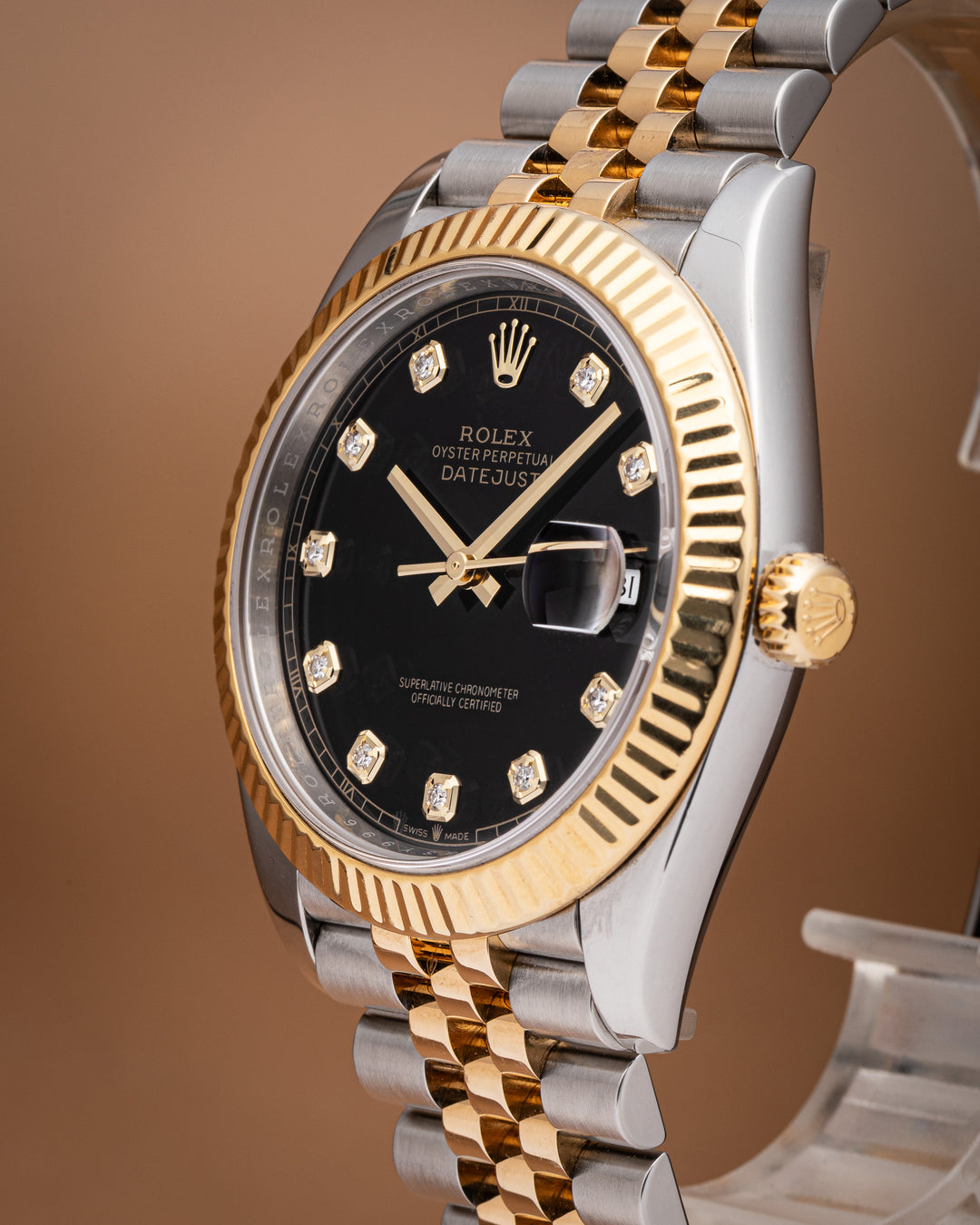 Rolex Stainless Steel and 18k Yellow Gold Datejust 41 (126333)