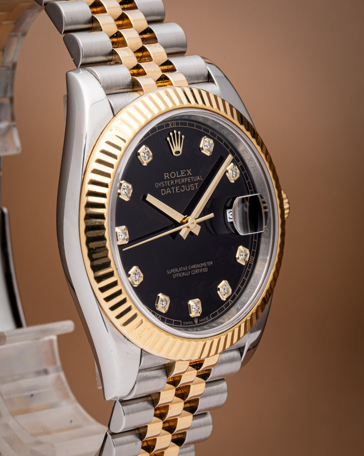 Rolex Stainless Steel and 18k Yellow Gold Datejust 41 (126333)