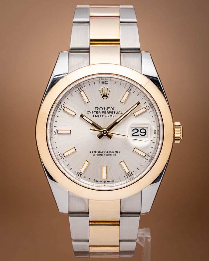 Rolex Stainless Steel and 18k Yellow Gold Datejust 41 (126303)