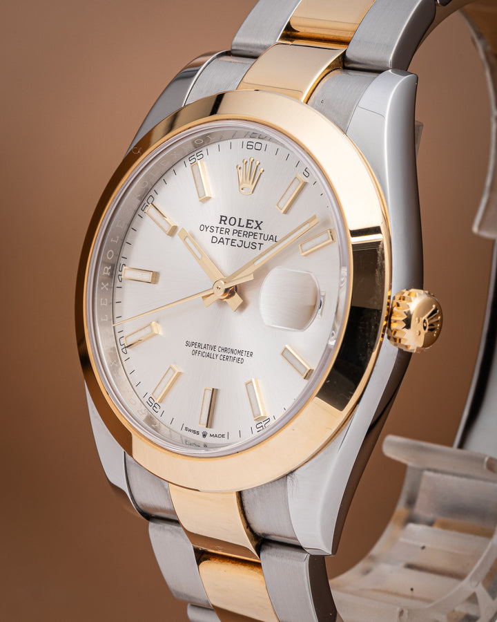 Rolex Stainless Steel and 18k Yellow Gold Datejust 41 (126303)