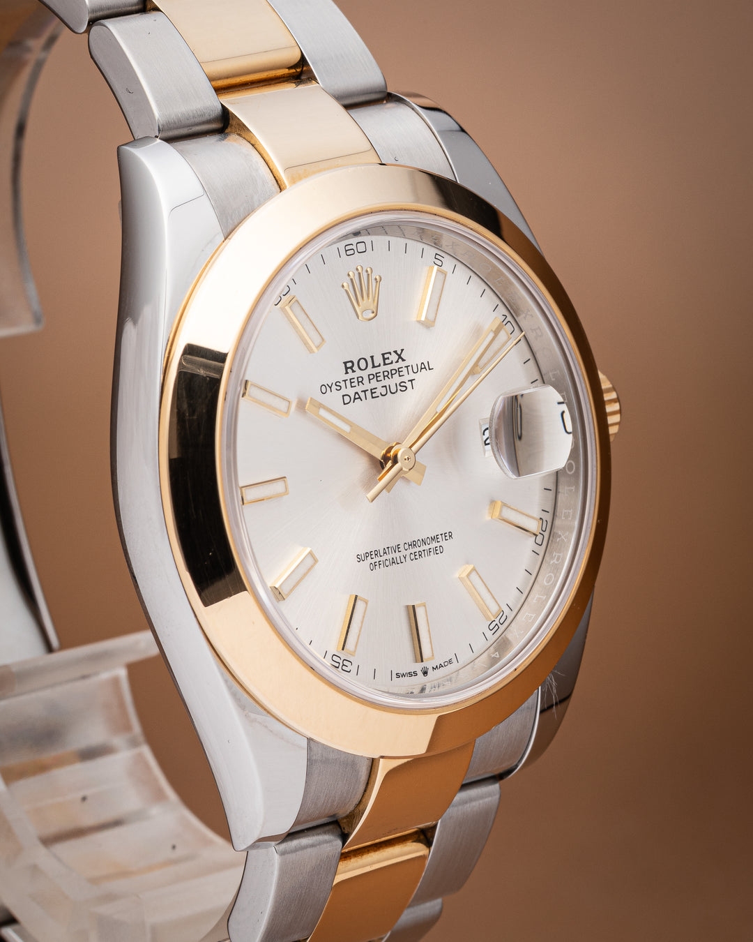 Rolex Stainless Steel and 18k Yellow Gold Datejust 41 (126303)