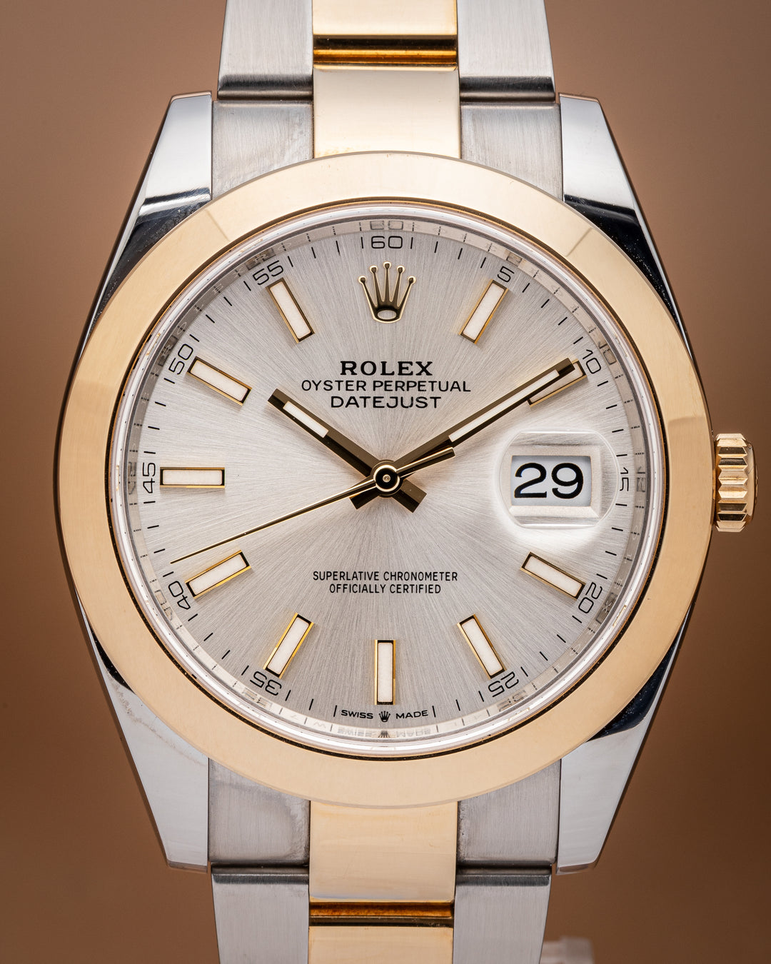 Rolex Stainless Steel and 18k Yellow Gold Datejust 41 (126303)