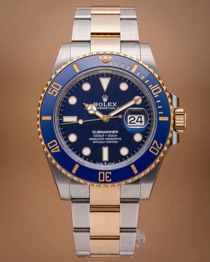 Rolex Stainless Steel and 18k Yellow Gold Submariner Date (126613LB)