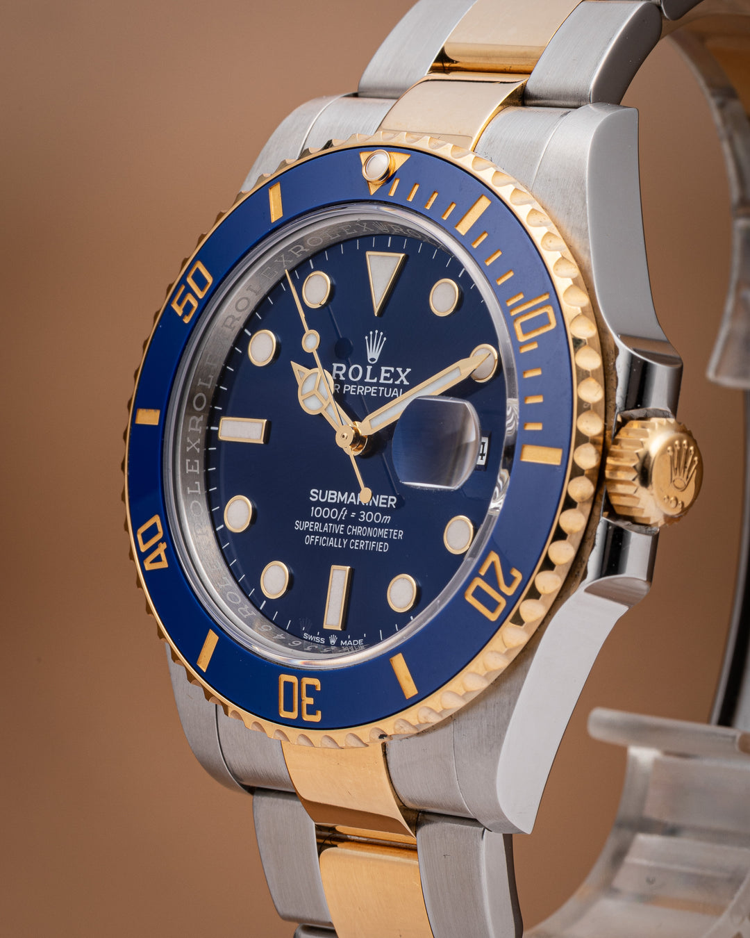 Rolex Stainless Steel and 18k Yellow Gold Submariner Date (126613LB)