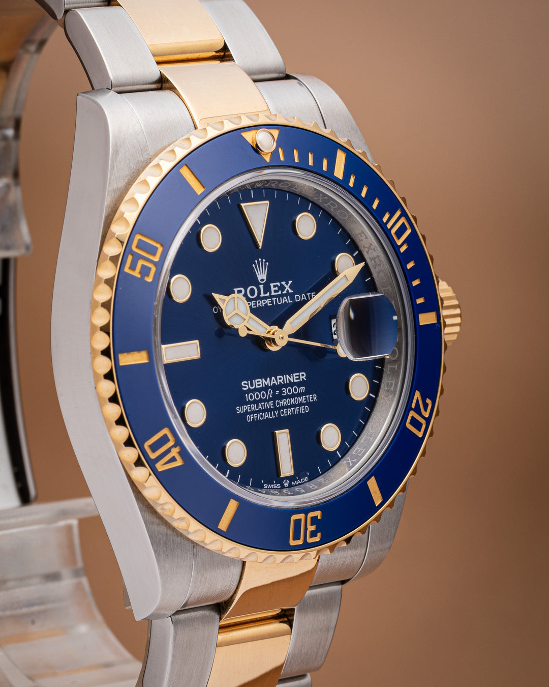 Rolex Stainless Steel and 18k Yellow Gold Submariner Date (126613LB)