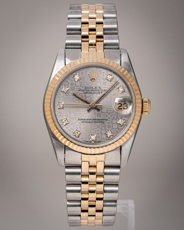 Rolex Stainless Steel and 18k Yellow Gold Women's Datejust (68273)