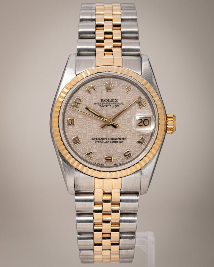 Rolex Stainless Steel and 18k Yellow Gold Women's Datejust (68273)