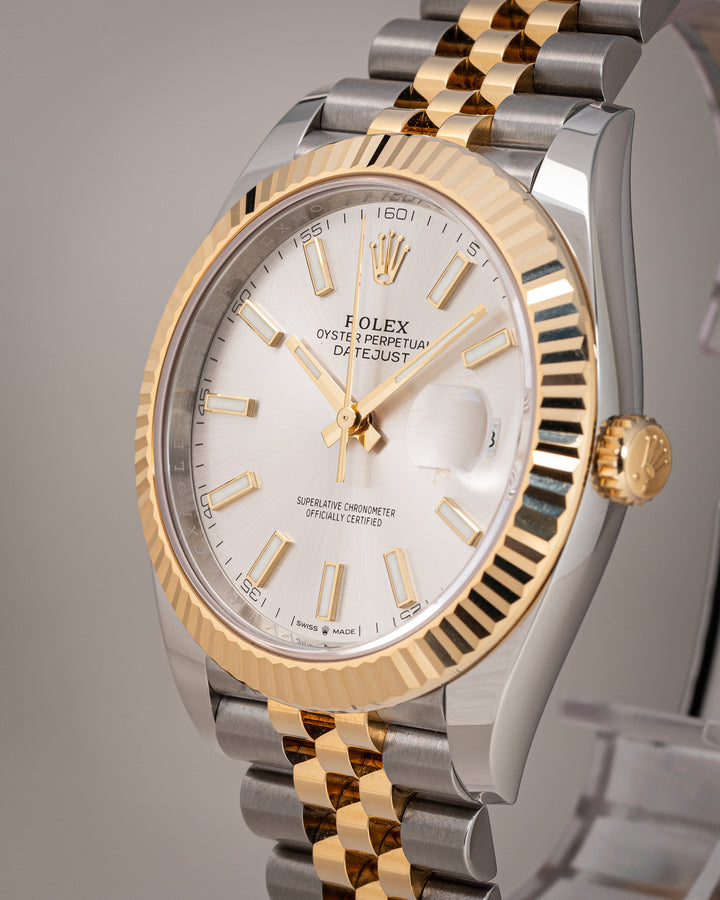 Rolex Stainless Steel and 18k Yellow Gold Datejust 41 (126333)