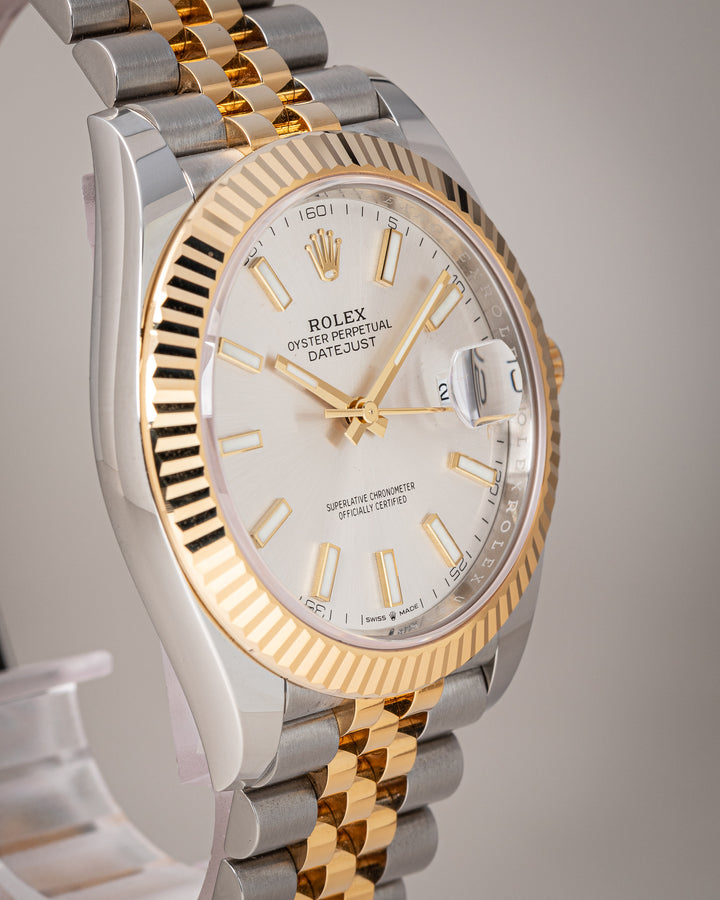 Rolex Stainless Steel and 18k Yellow Gold Datejust 41 (126333)