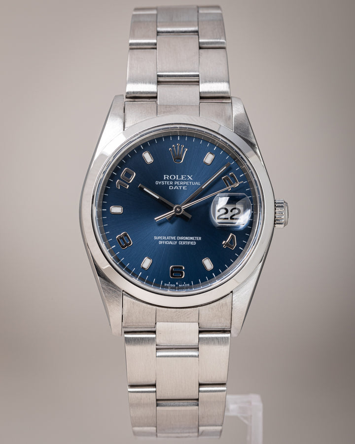 Rolex Stainless Steel Date (15200)