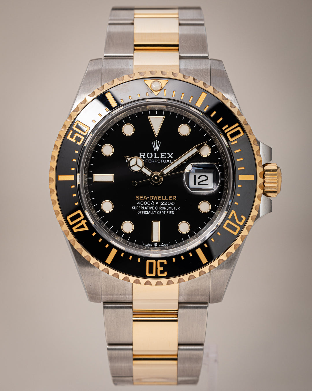 Rolex Stainless Steel and 18k Yellow Gold Sea-Dweller (126603)