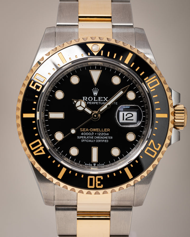 Rolex Stainless Steel and 18k Yellow Gold Sea-Dweller (126603)