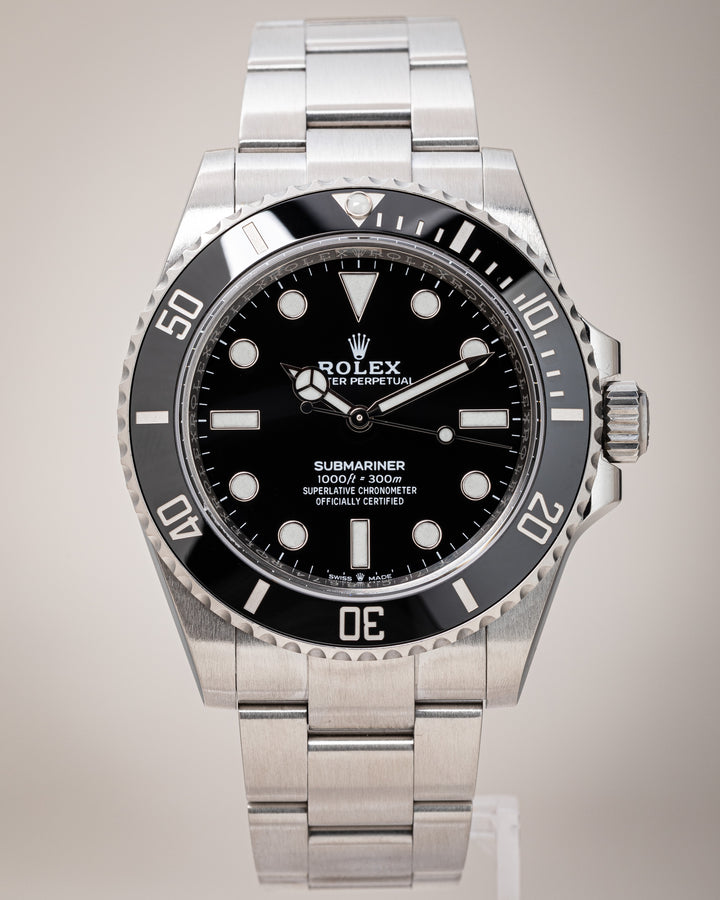 Rolex Stainless Steel Oyster Perpetual Submariner (124060)