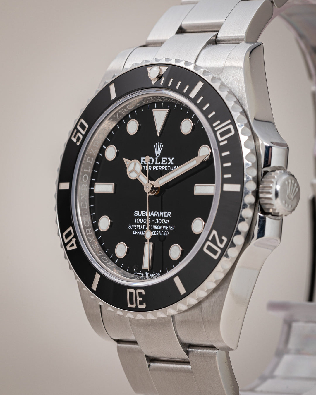 Rolex Stainless Steel Oyster Perpetual Submariner (124060)