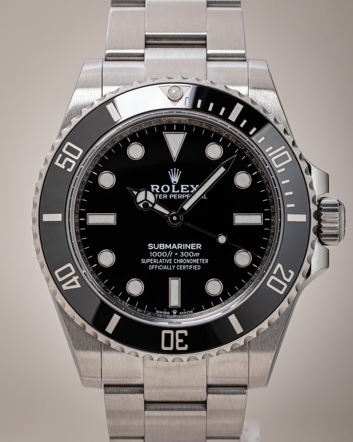 Rolex Stainless Steel Oyster Perpetual Submariner (124060)