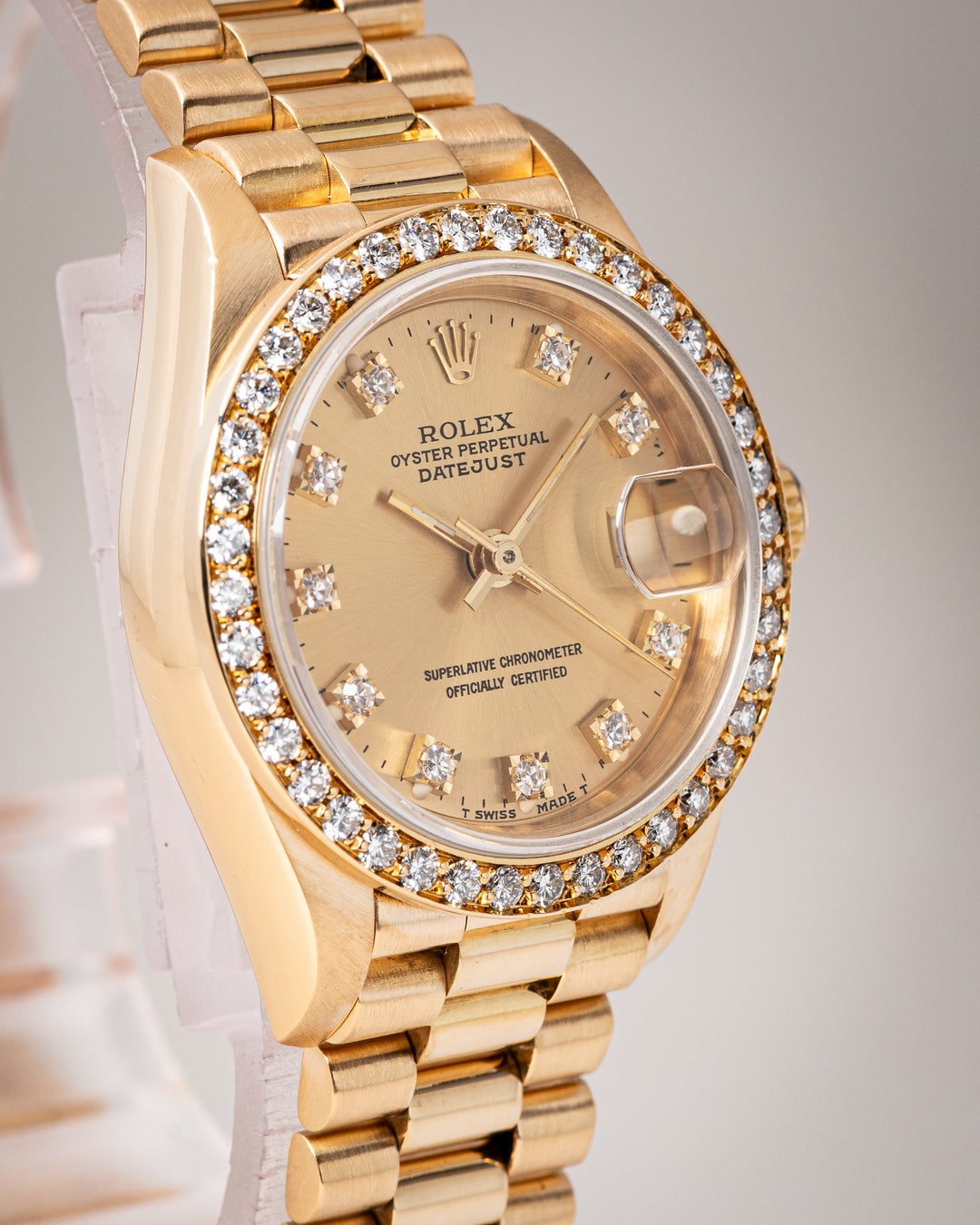 Rolex 18k Yellow Gold Women's Datejust (69138)