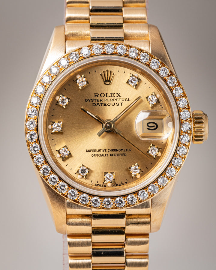 Rolex 18k Yellow Gold Women's Datejust (69138)