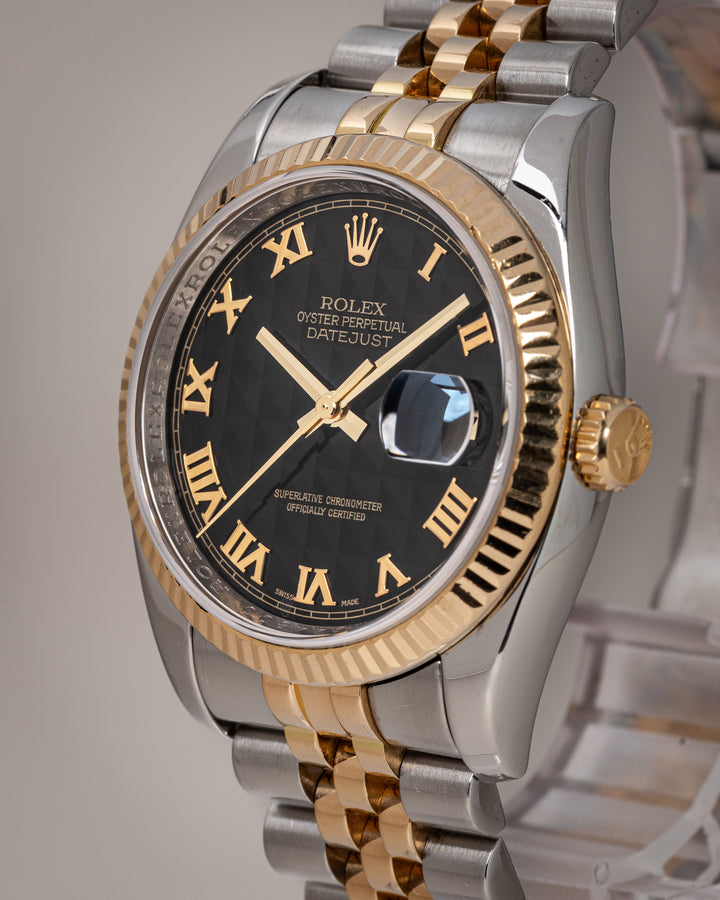 Rolex Stainless Steel and 18k Yellow Gold Datejust (116233)