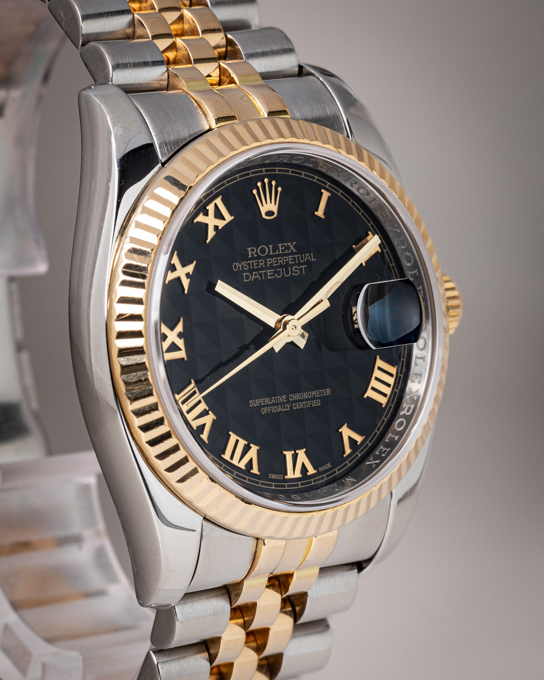 Rolex Stainless Steel and 18k Yellow Gold Datejust (116233)