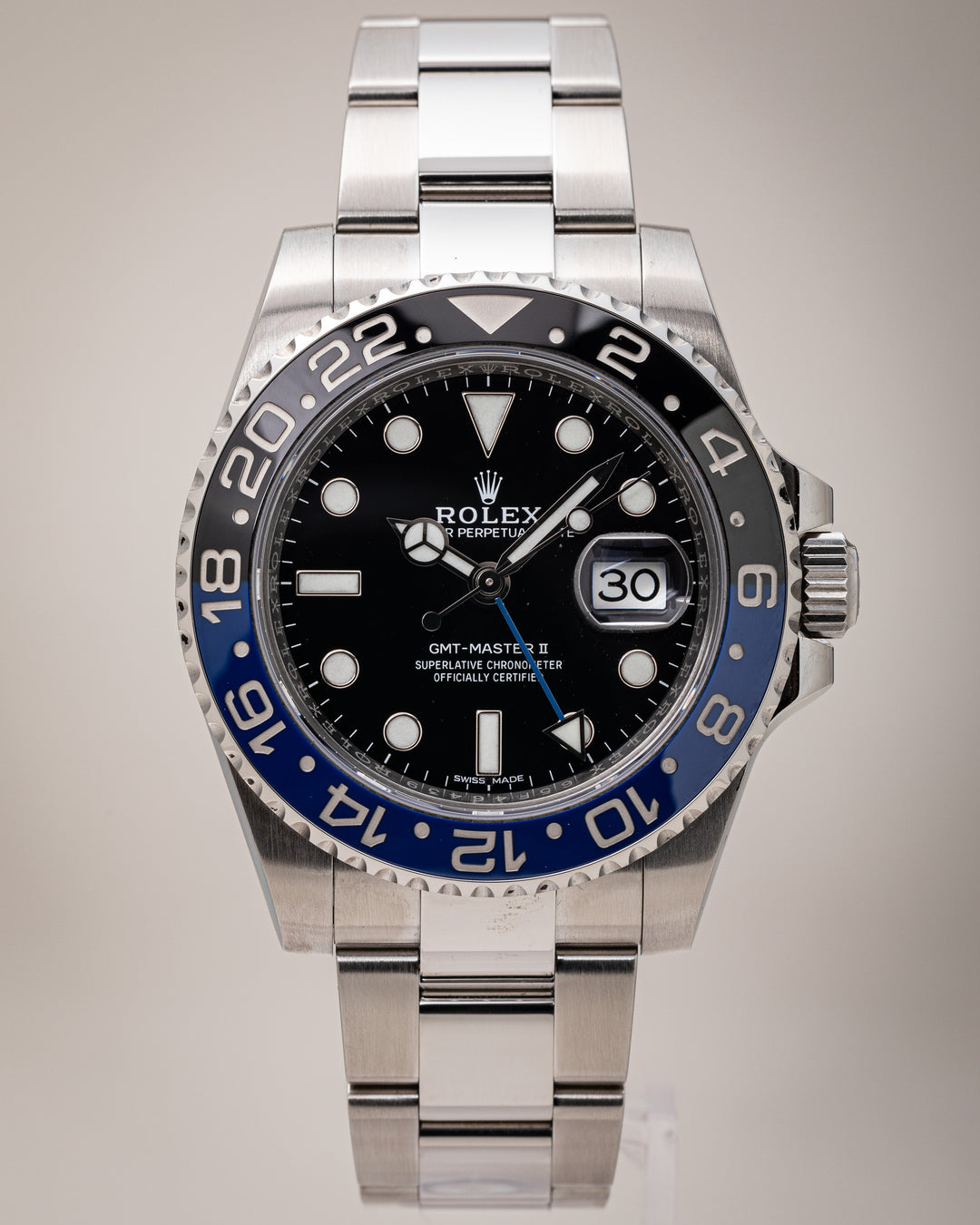 Rolex Stainless Steel GMT-Master II (116710BLNR)